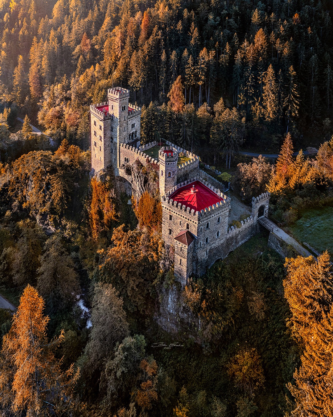 Autumn at Castello di Gernstein