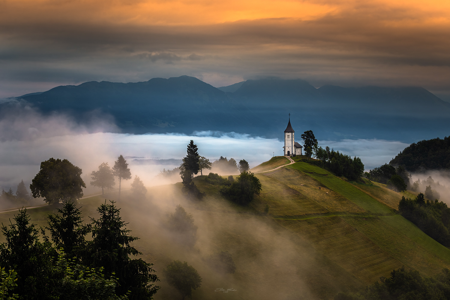 St.Primoz Church - Jamnik, Slovenia