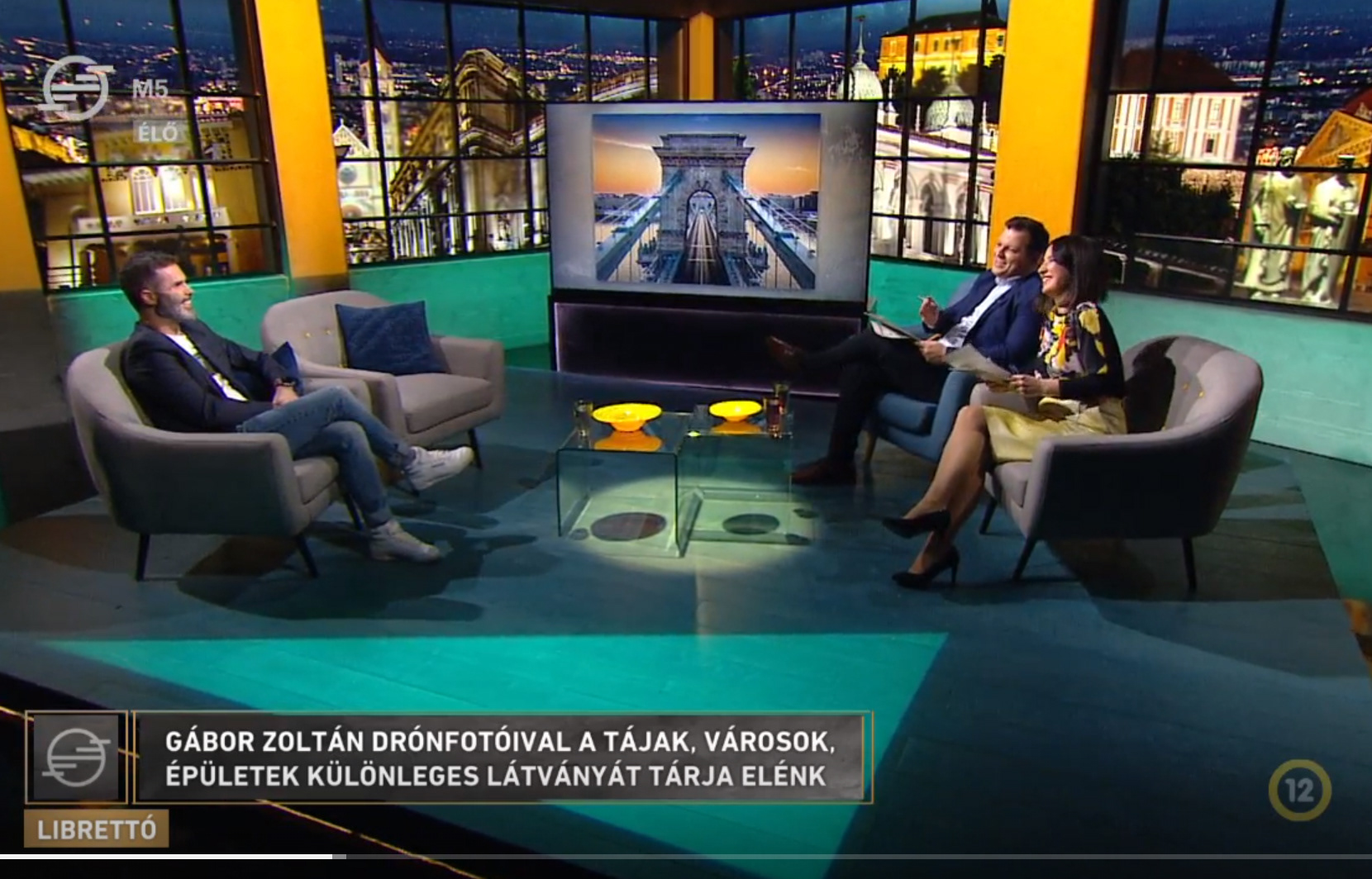 Live interview - Libretto - M5 TV Channel