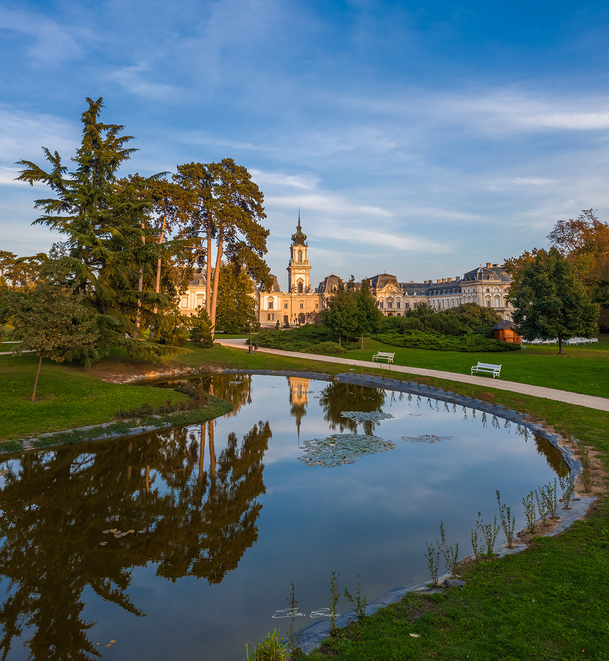 Festetics Palace and garden