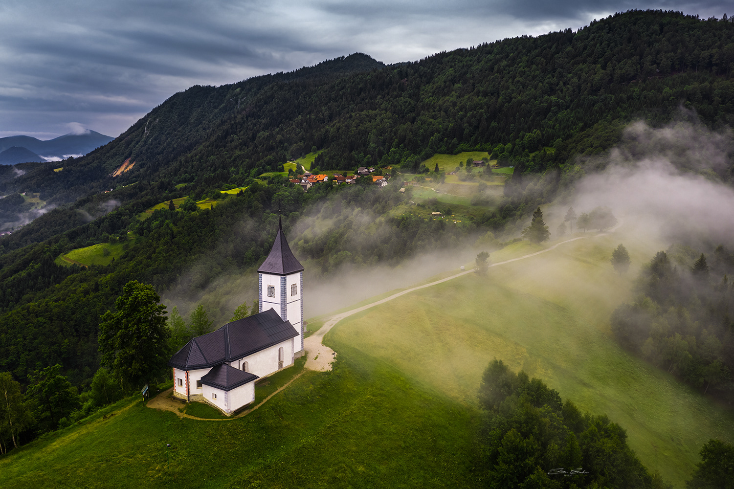 St.Primoz Church - Jamnik, Slovenia