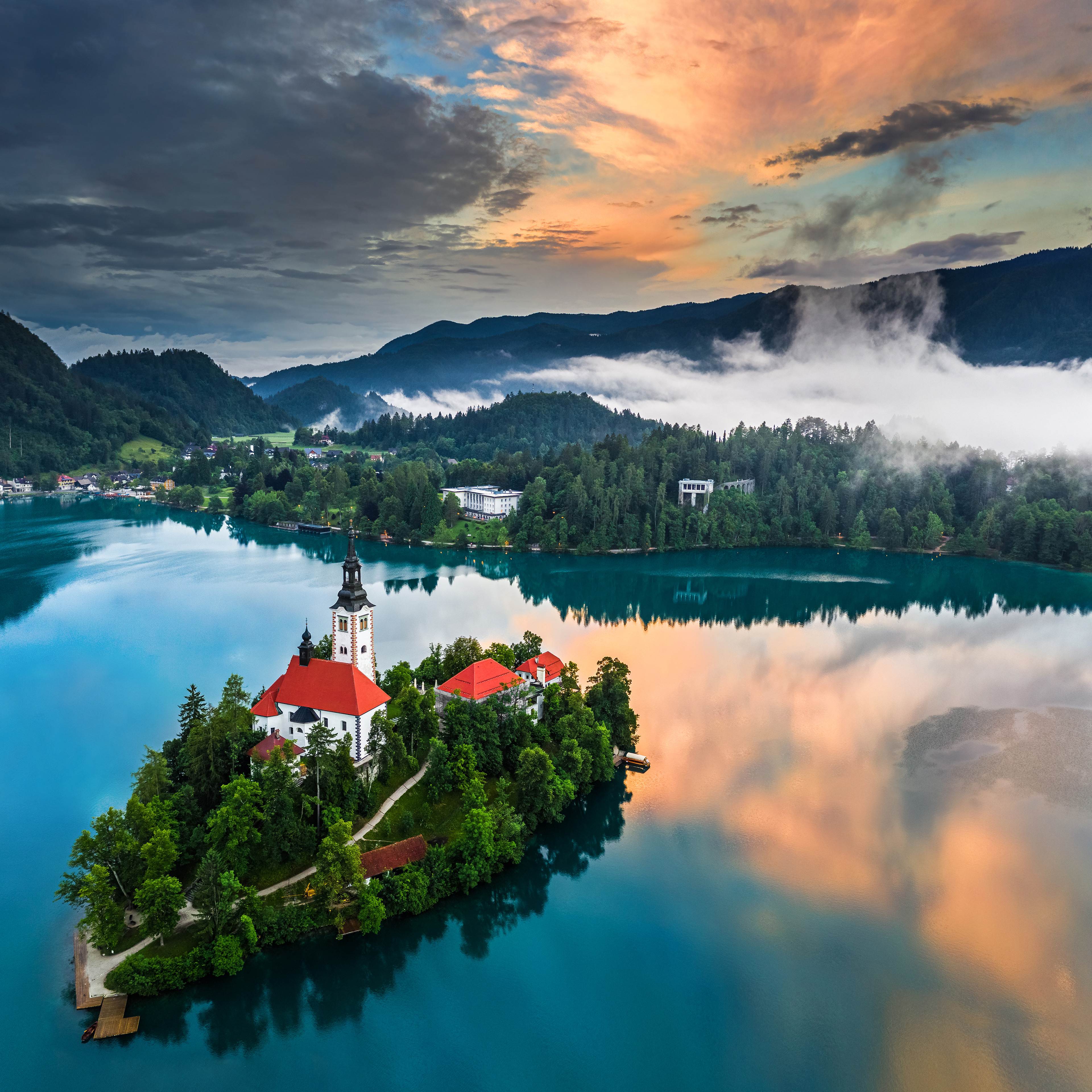 Church of the Assumption of Mary - Lake Bled