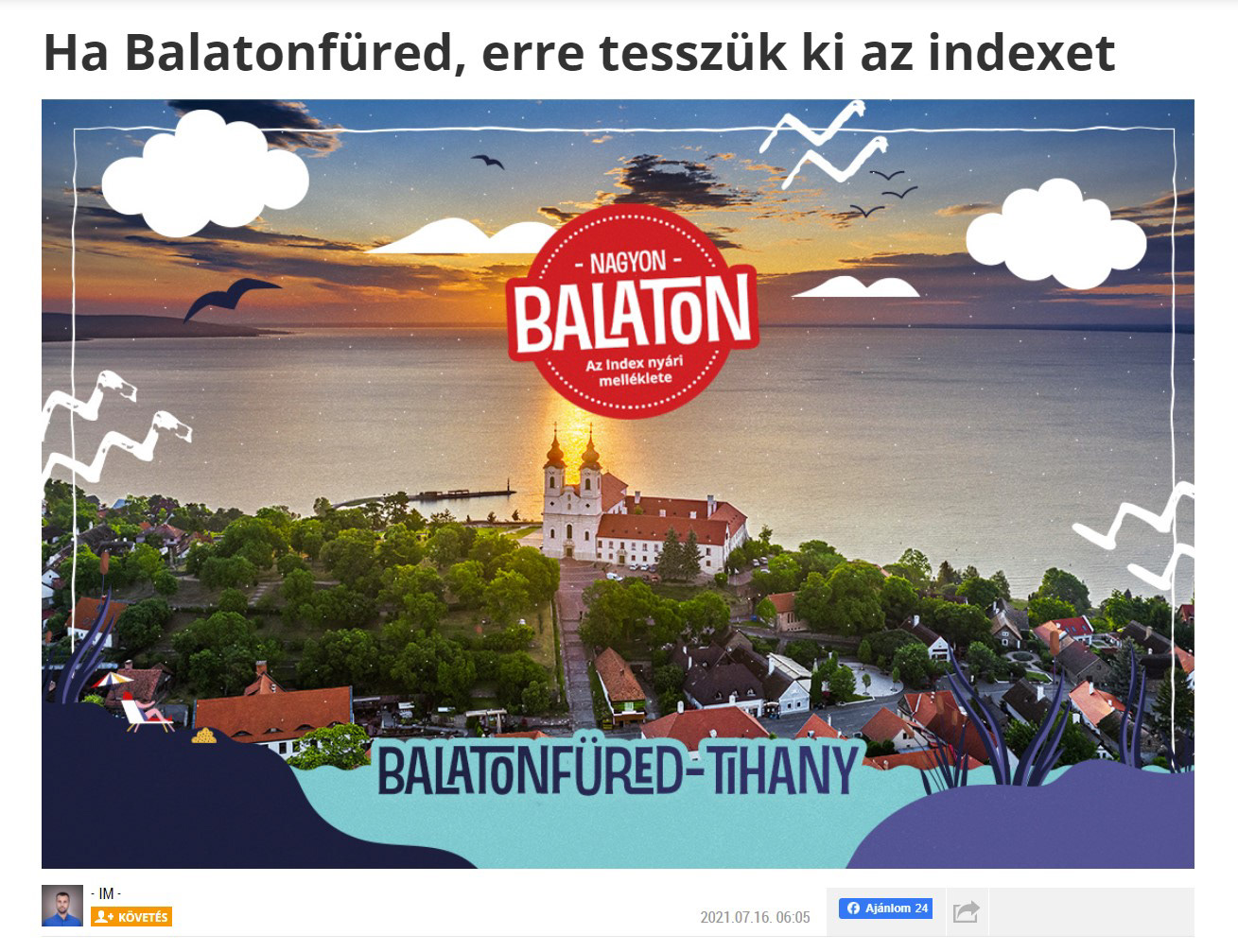 Tihany - Nagyon Balaton - Index.hu
