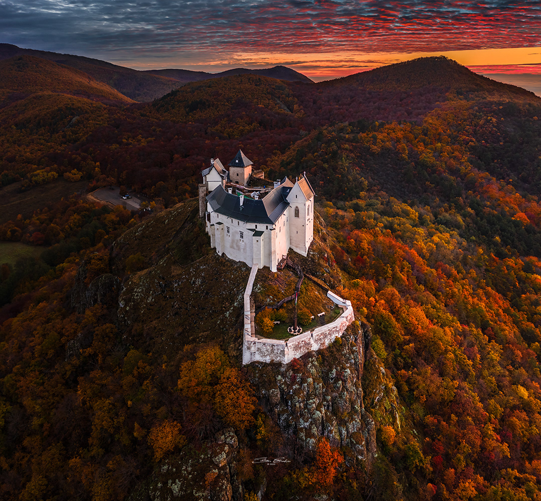 Castle of Fuzer from above