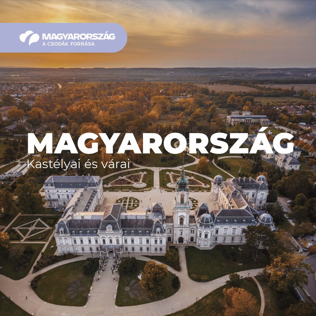 Front cover of Festetics Palace on the "Magyarorszag Kastelyai es Varai" booklet (The Castles of Hungary)