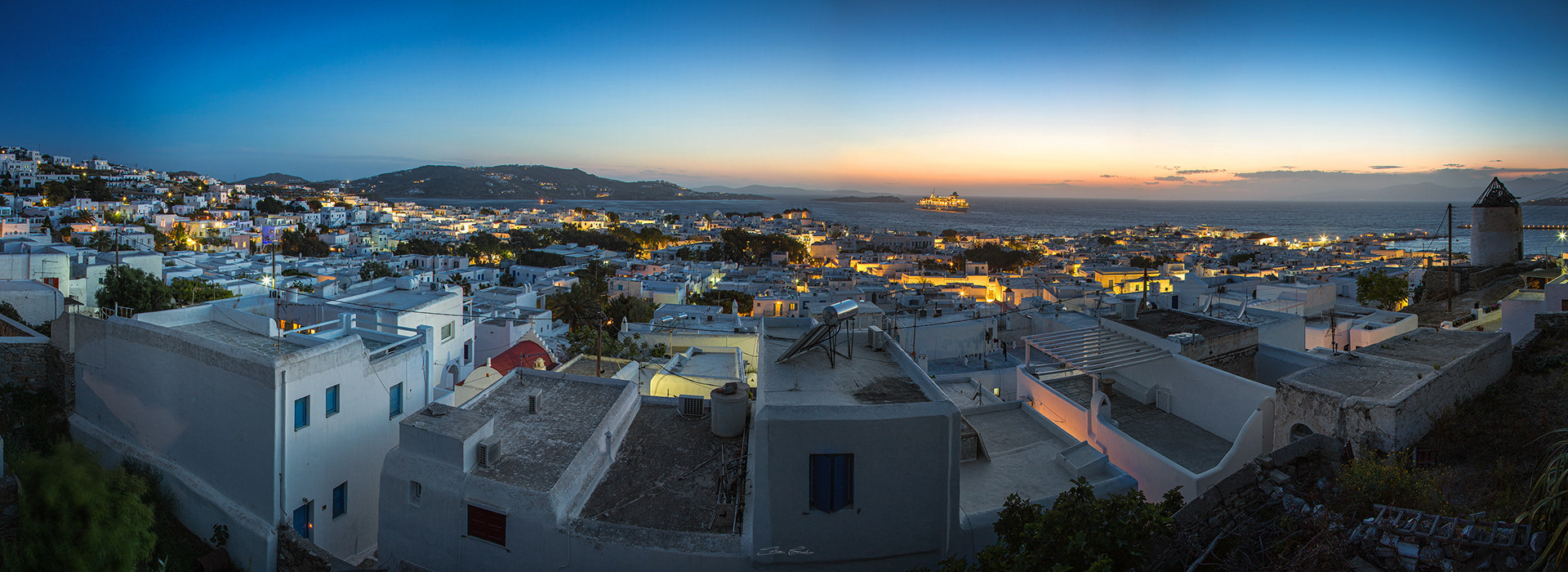 Mykonos panorama