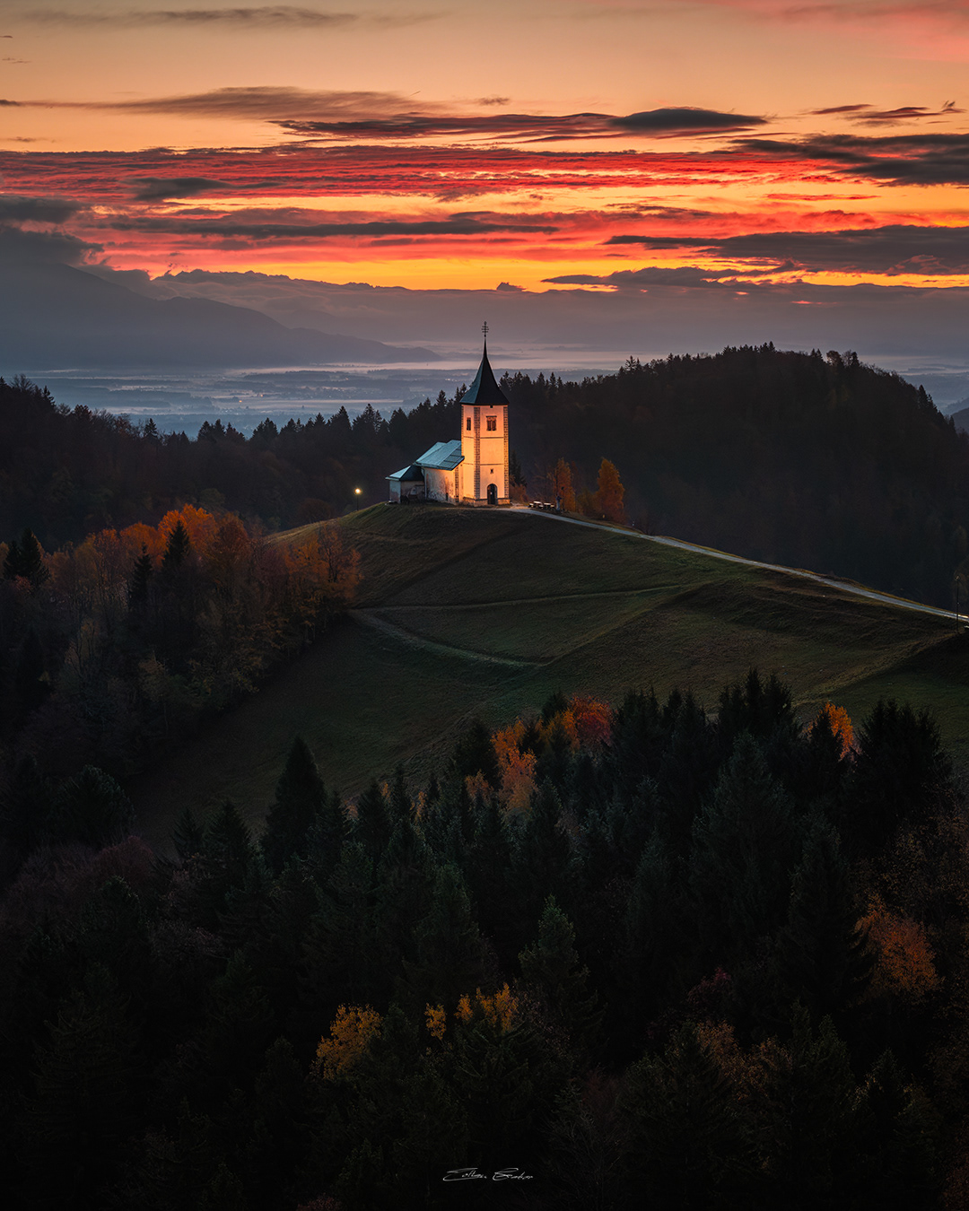 St.Primoz Church - Jamnik, Slovenia