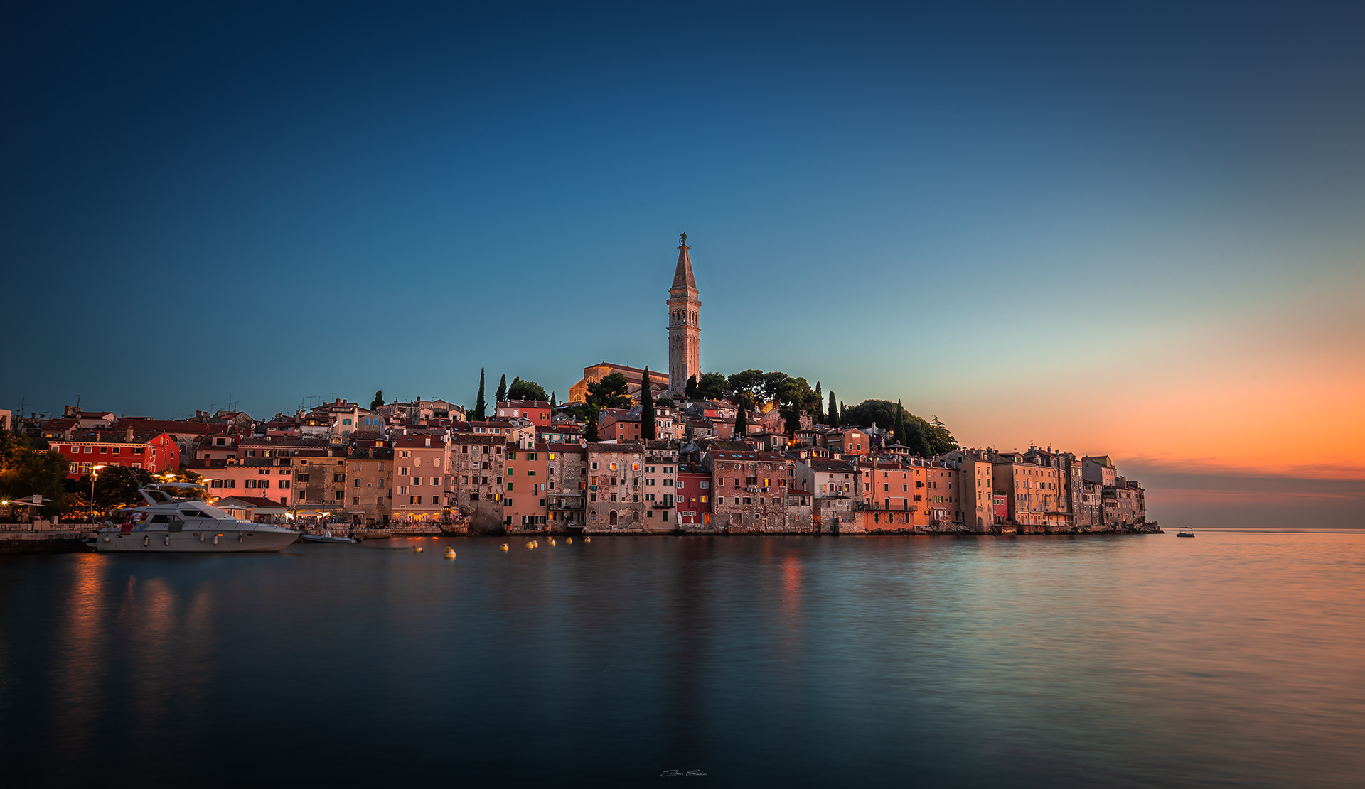 Sunset at Rovinj, Croatia