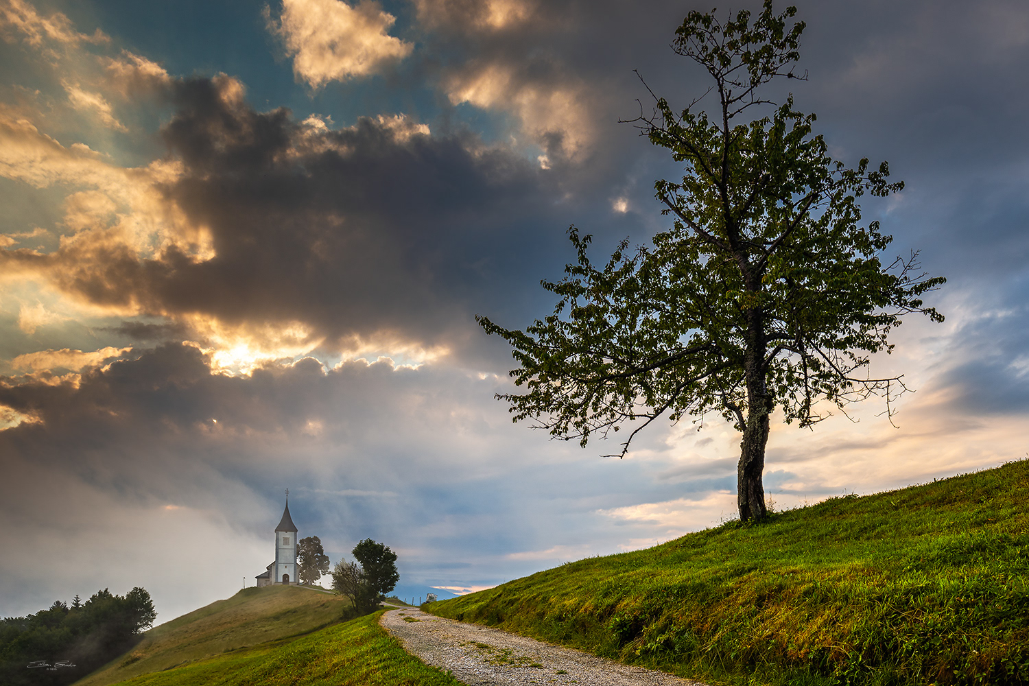 St.Primoz Church - Jamnik, Slovenia