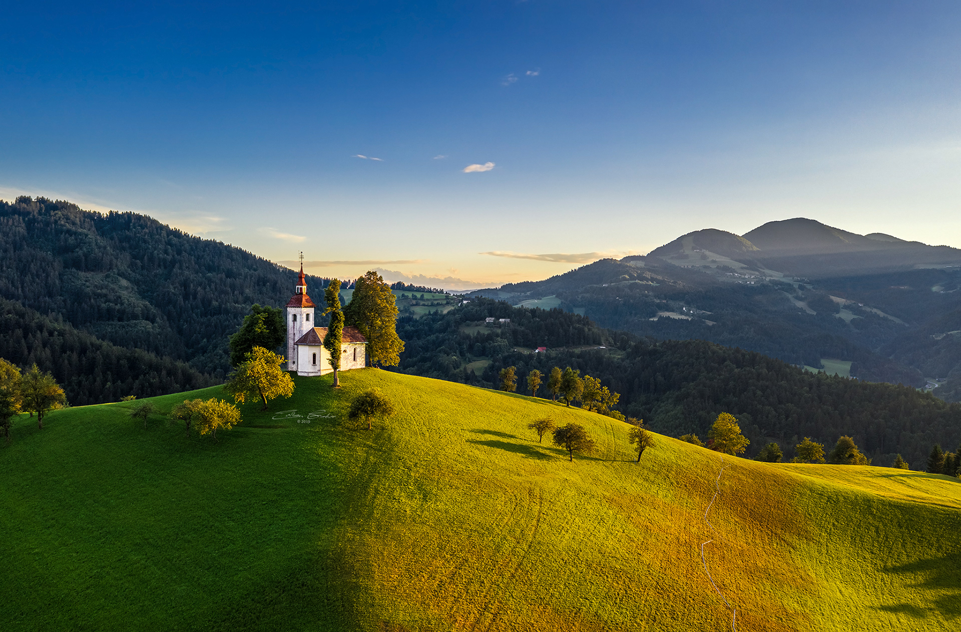 Sveti Tomaz hilltop church, Skofja Loka