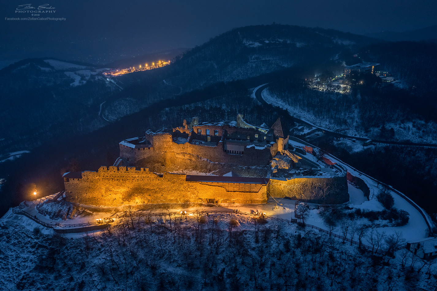 Visegrad High Castle from above