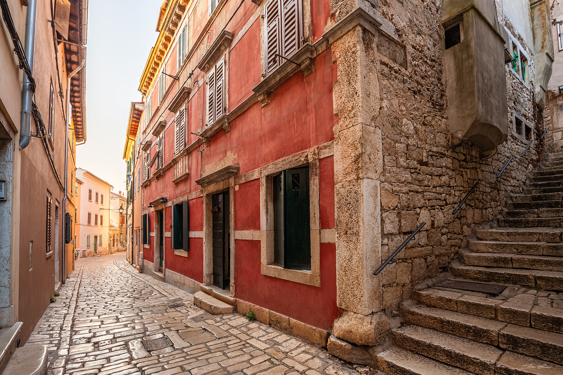 Old town of Rovinj, Croatia