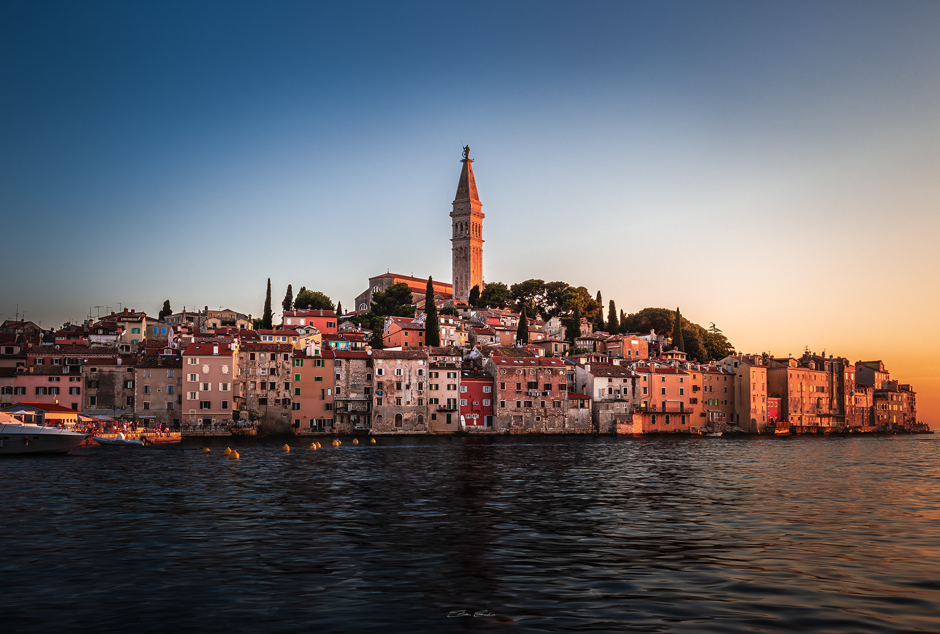 Old town of Rovinj, Croatia
