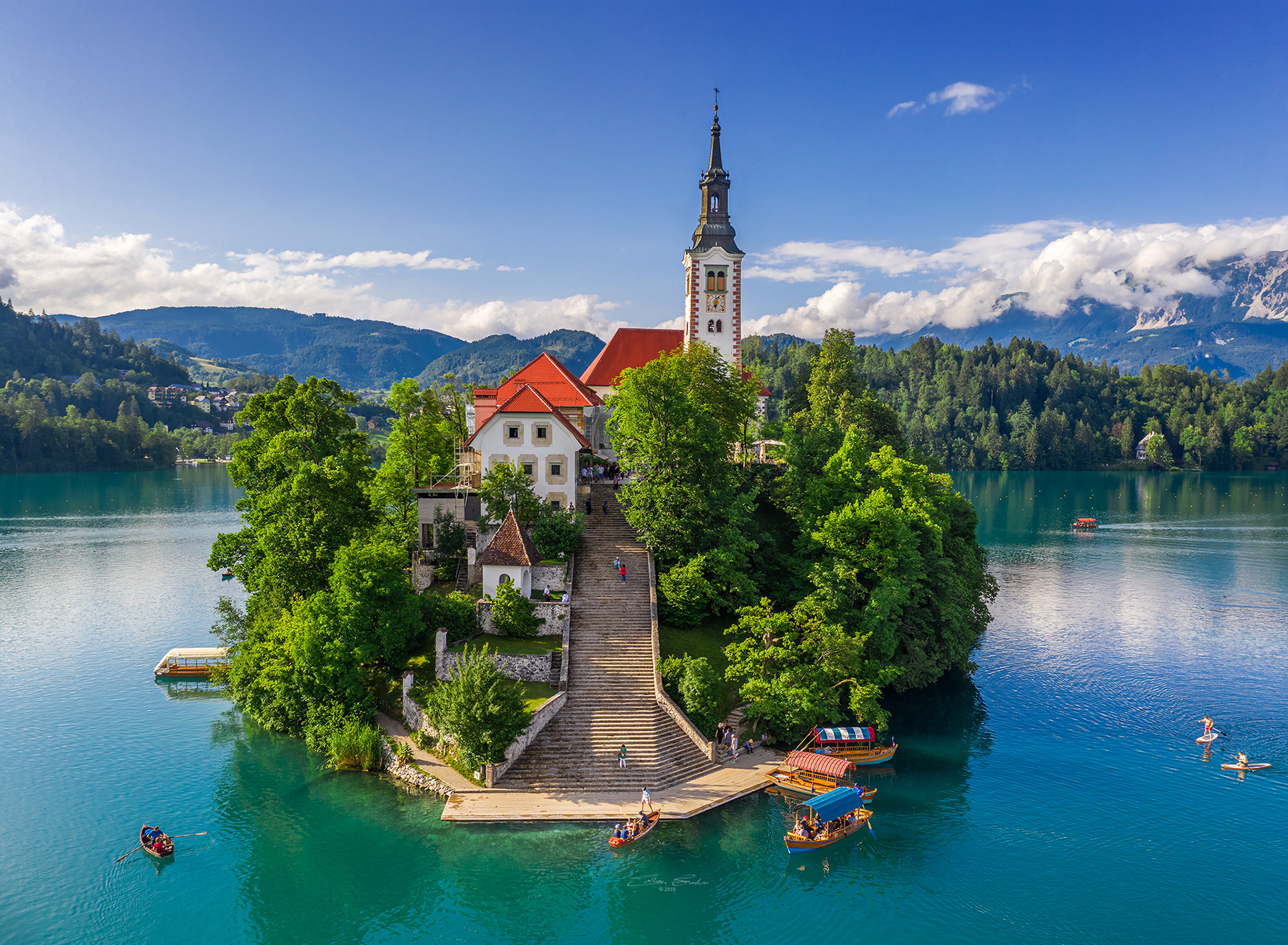 Church of the Assumption of Mary - Lake Bled