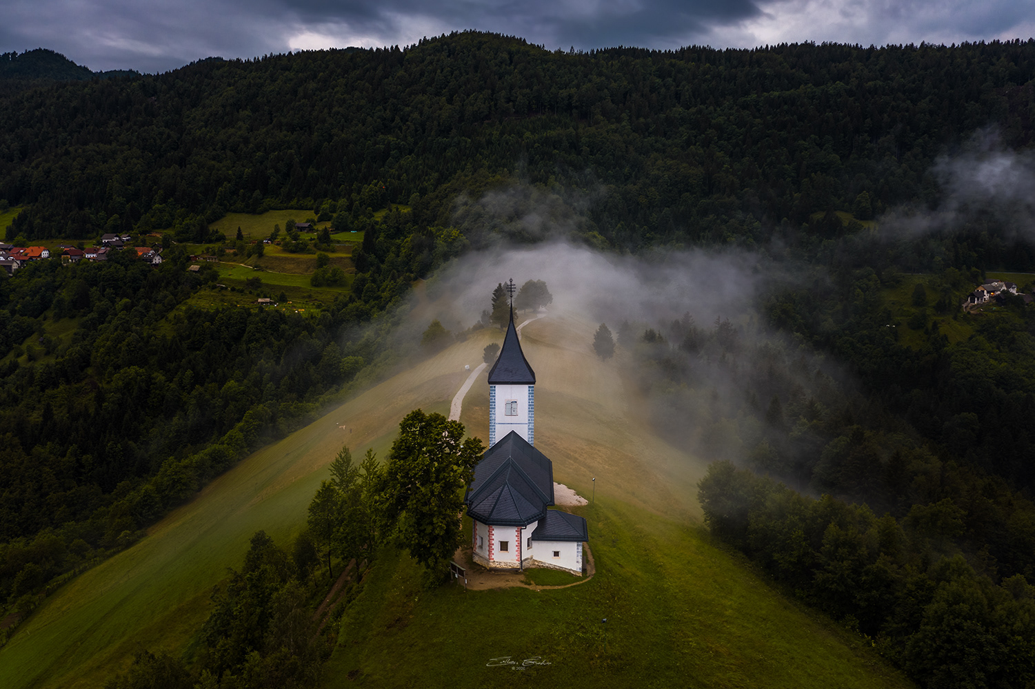St.Primoz Church - Jamnik, Slovenia