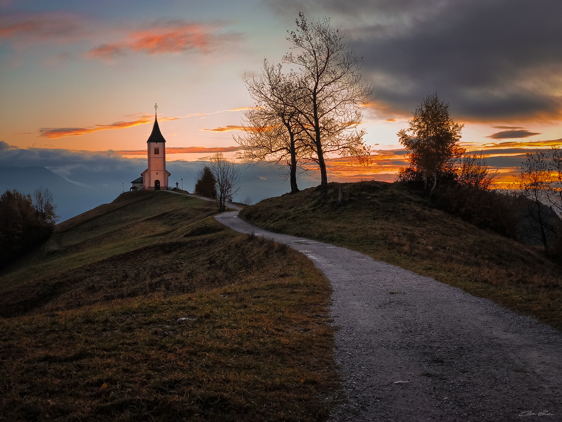 St.Primoz Church - Jamnik, Slovenia