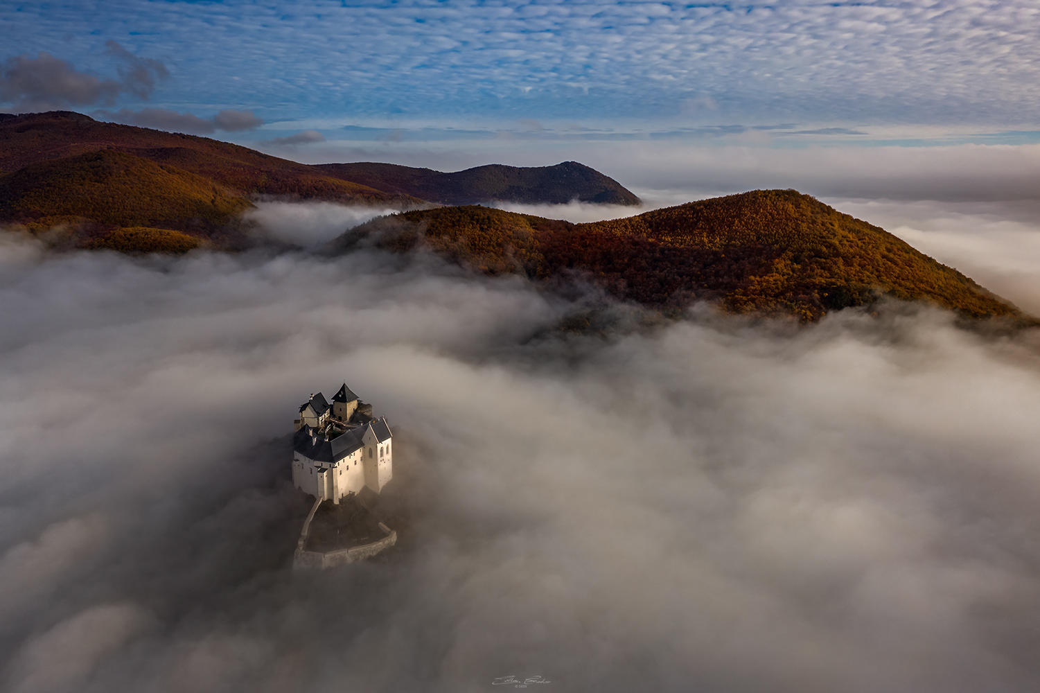 Castle of Fuzer from above