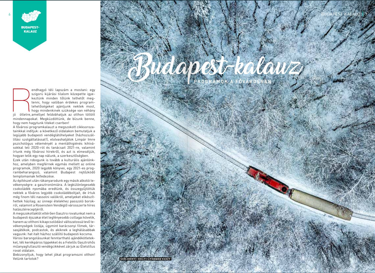 Children's Railway - Budapest Kalauz magazine