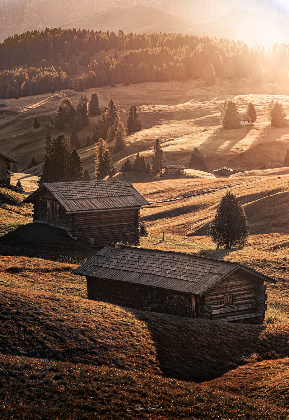 Seiser Alm (Alpe di Siusi) sunrise