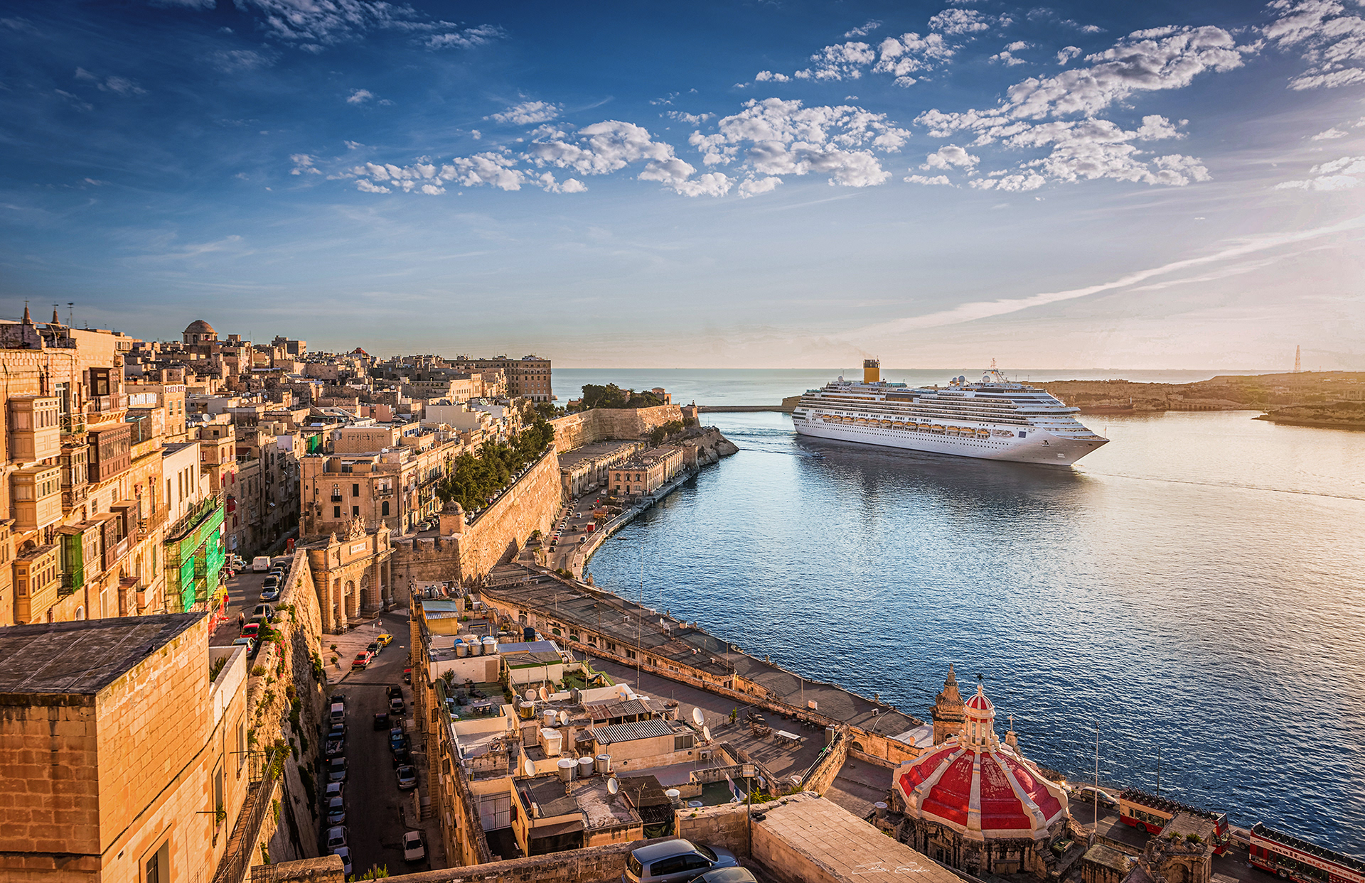The Grand Harbour of Valletta