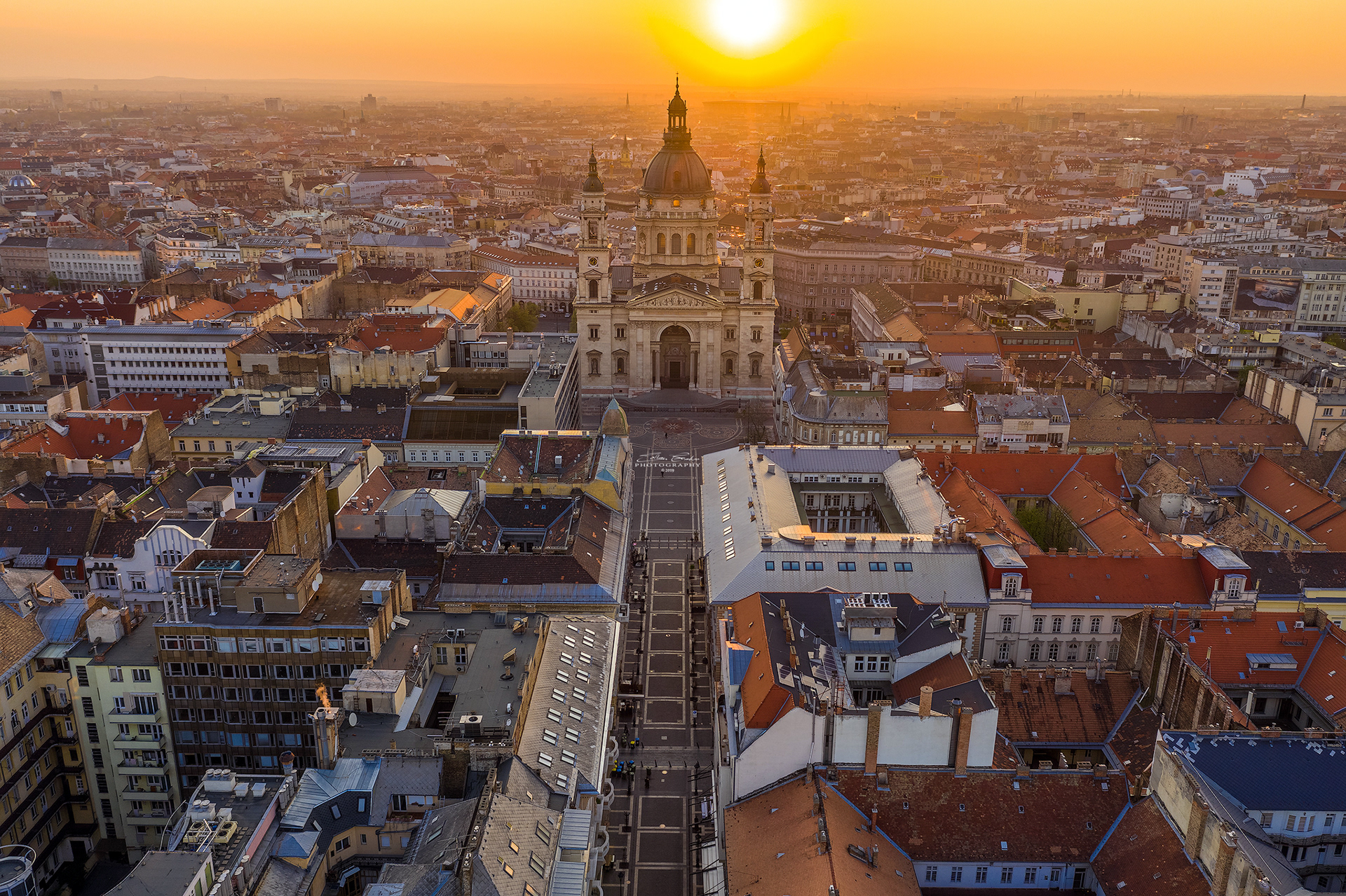 Sunrise at St.Stephen's Basilica