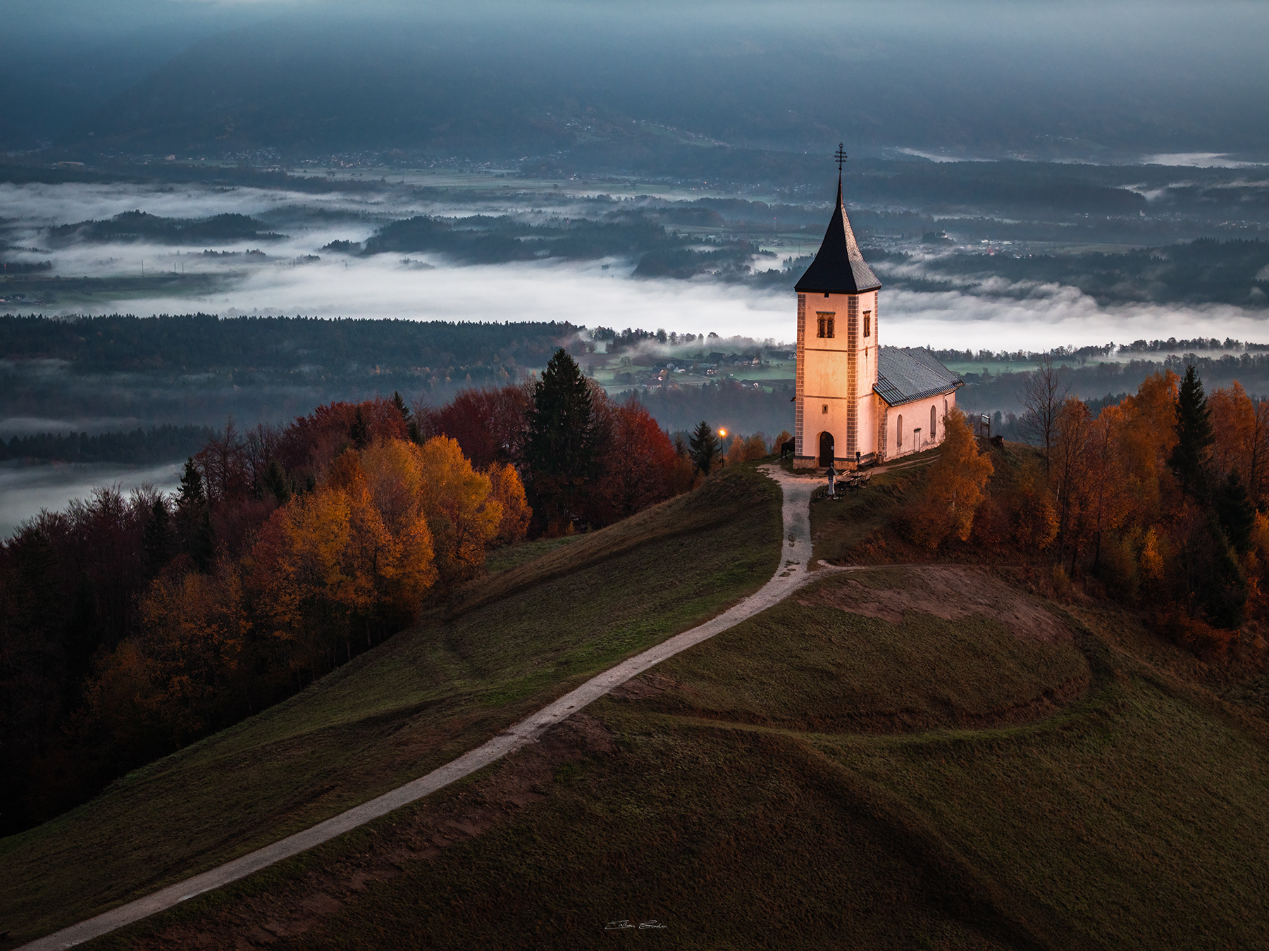 St.Primoz church - Jamnik