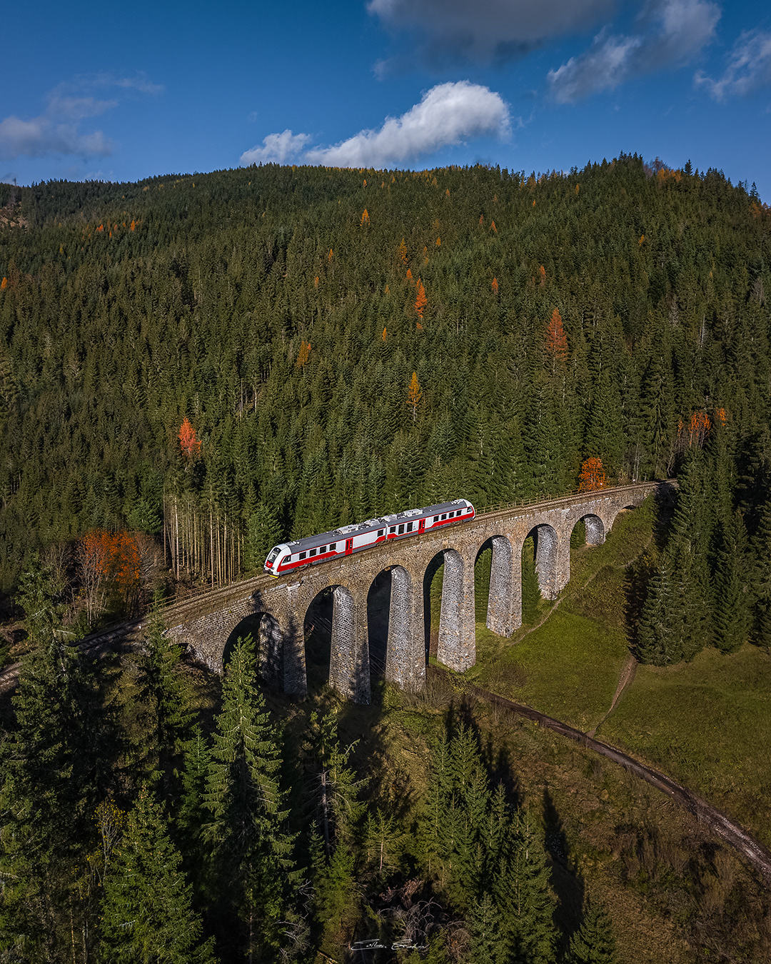 Chmarošský viadukt at Telgárt