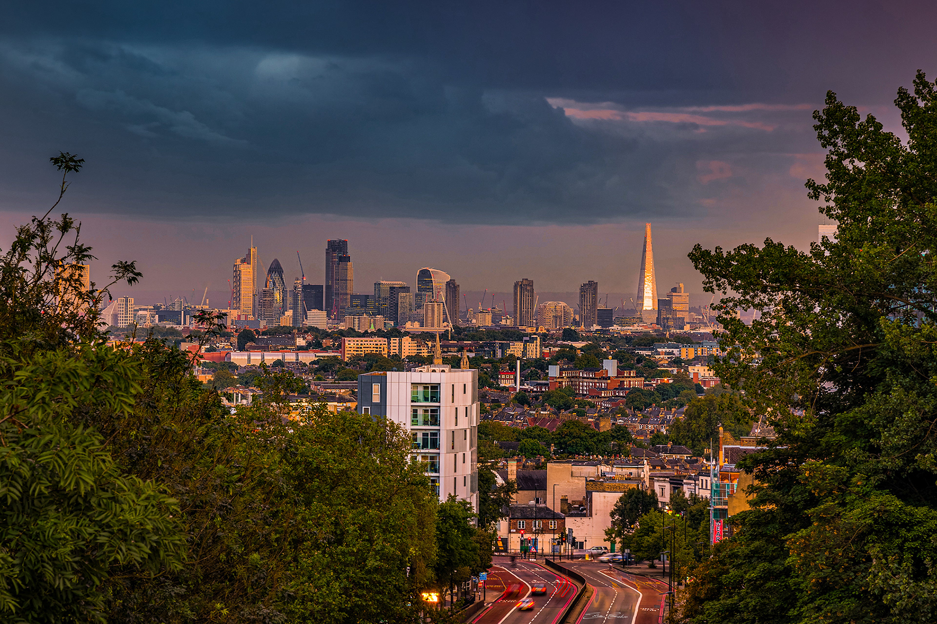 Downtown of London