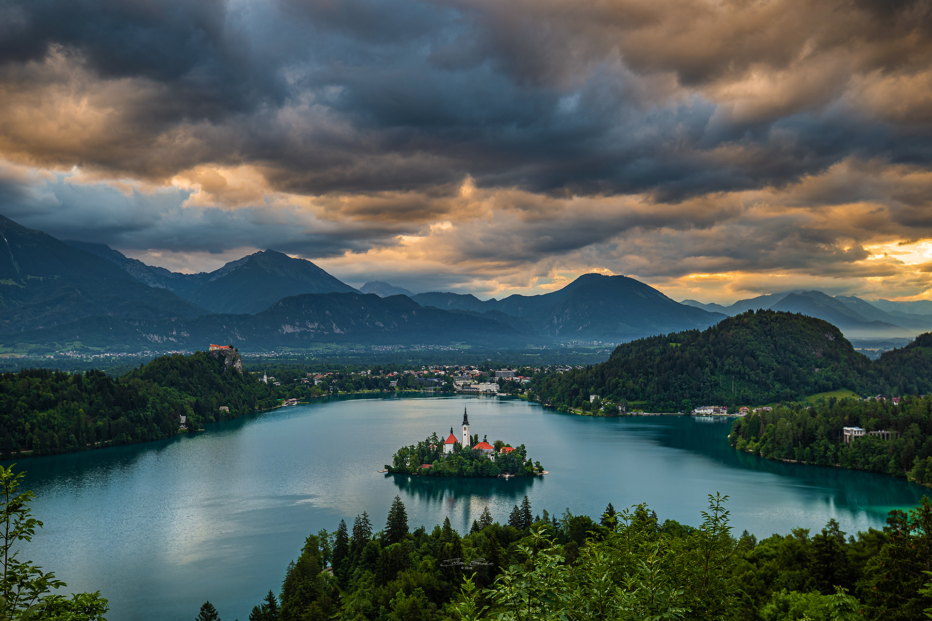 Church of the Assumption of Mary - Lake Bled
