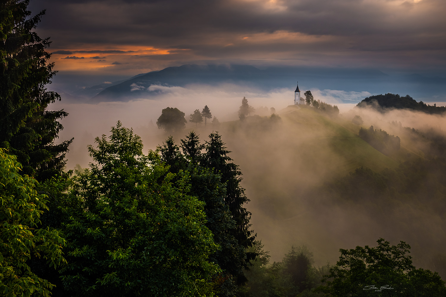 St.Primoz Church - Jamnik, Slovenia