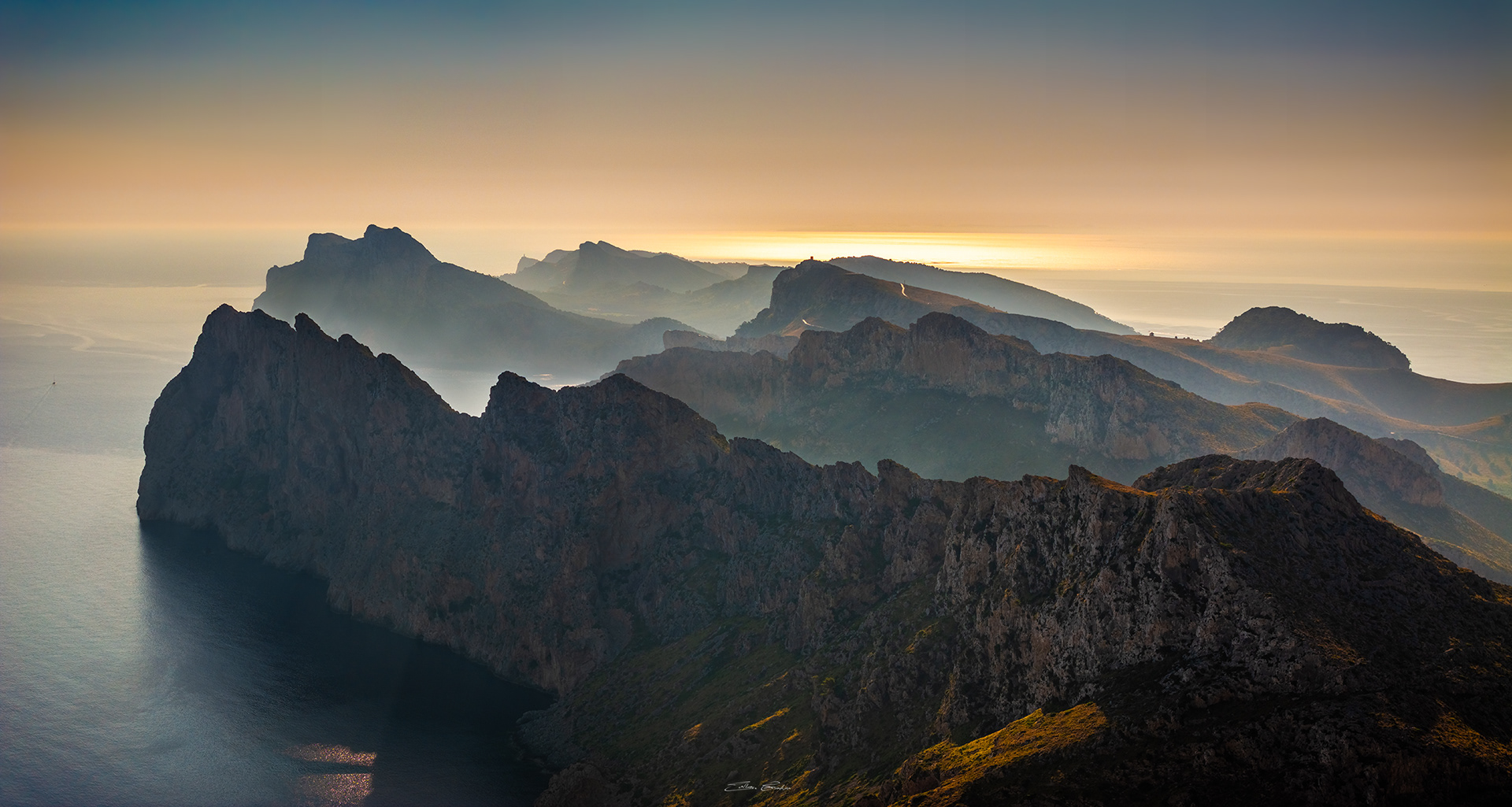 Aerial view of Cap de Formentor