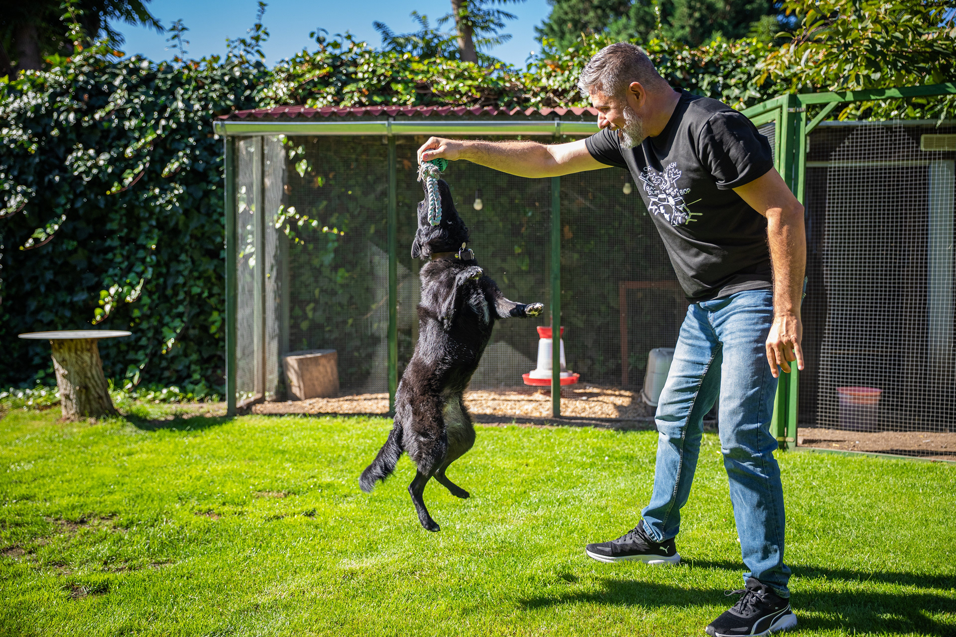 Feri Varga singer and his dog - 2025