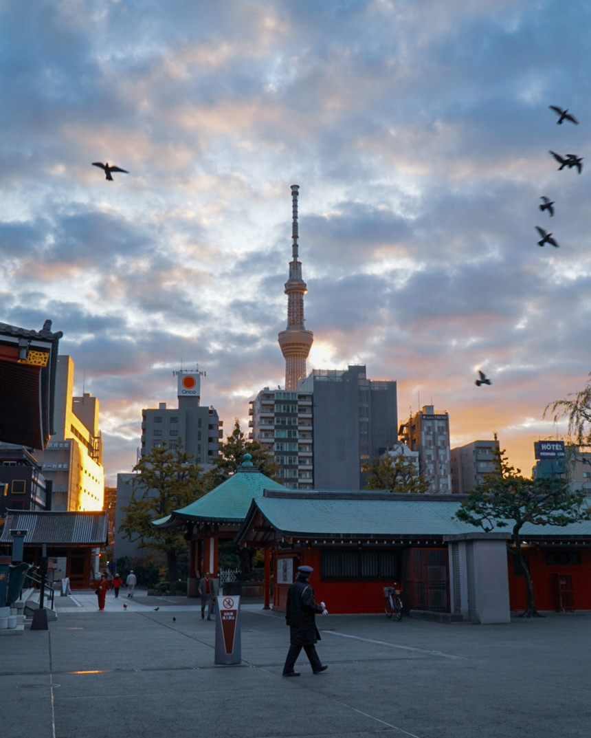 Tokyo Skytree, Sunrise