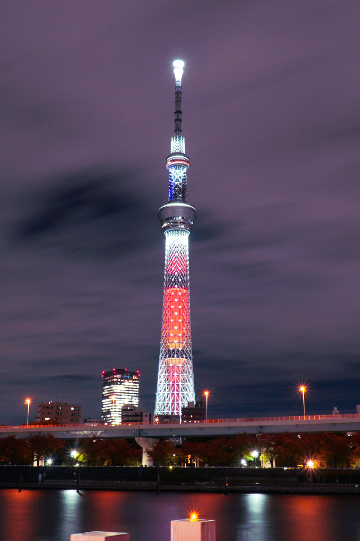 Tokyo Skytree, Night