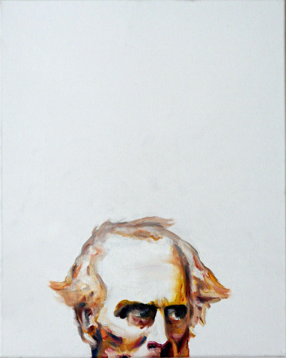 "Max E.", oil on canvas, 40x50x1cm, 2016