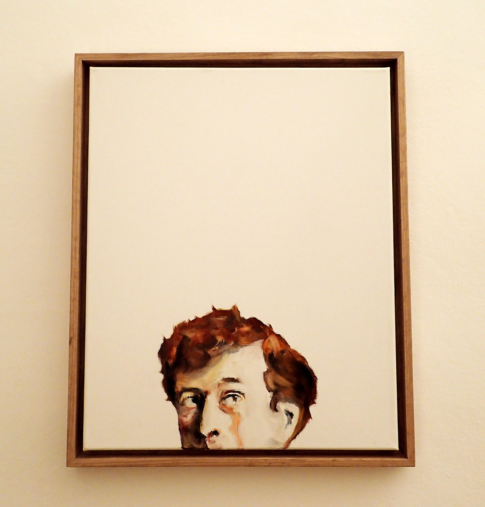 "Marc C.", oil on canvas, 40x50x1cm, 2016