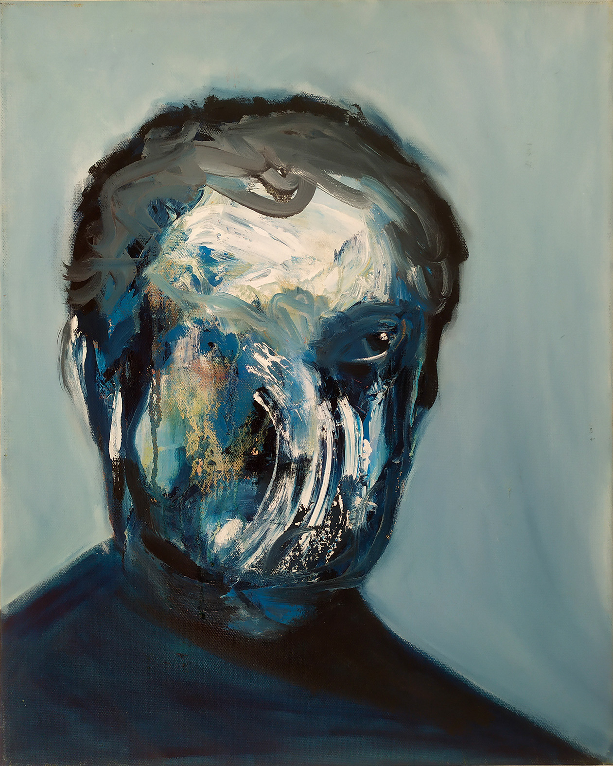 My self as I could be, 2018, oil painting, 50x40cm