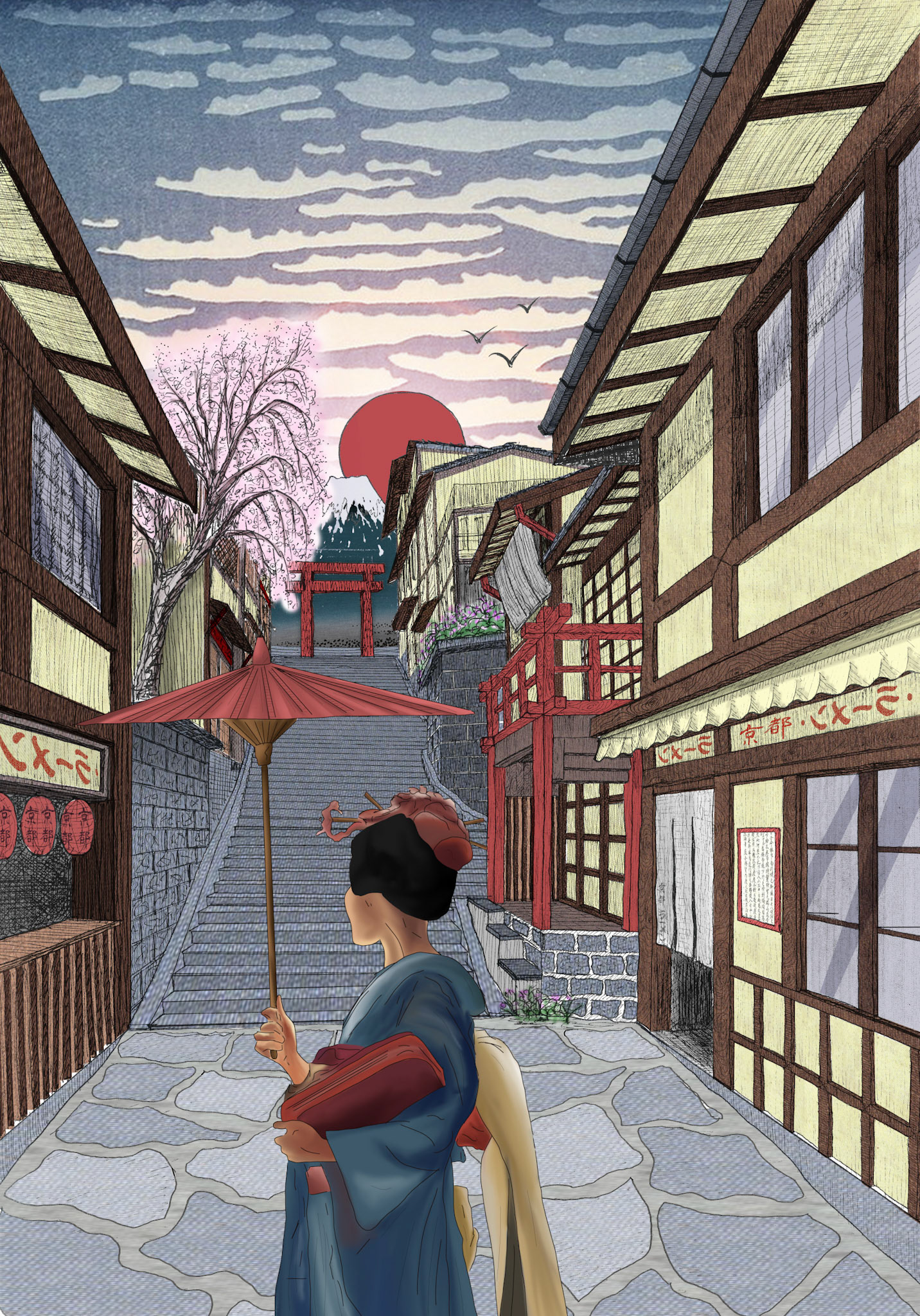 Collaboration with Aleksei Artwork