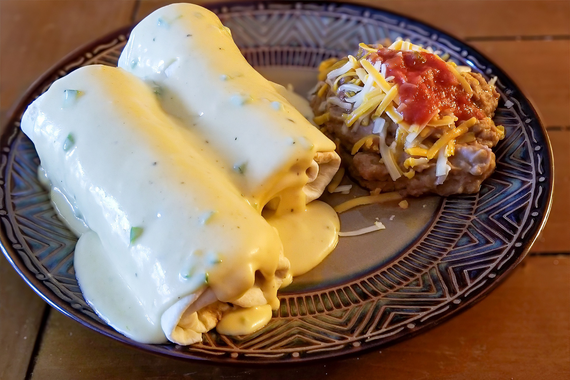 Chicken with Jalepeno Cream Sauce