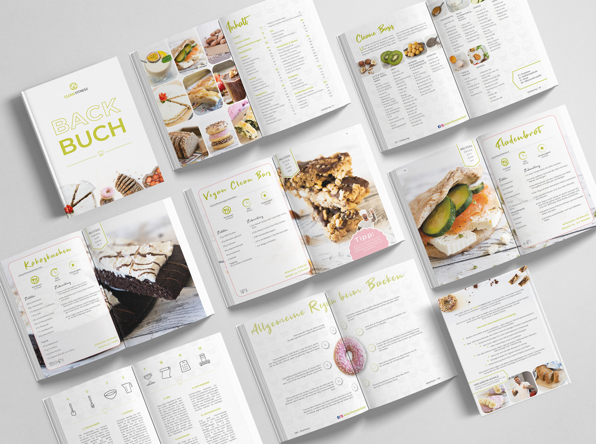 CLEAN FITNESS Backbuch