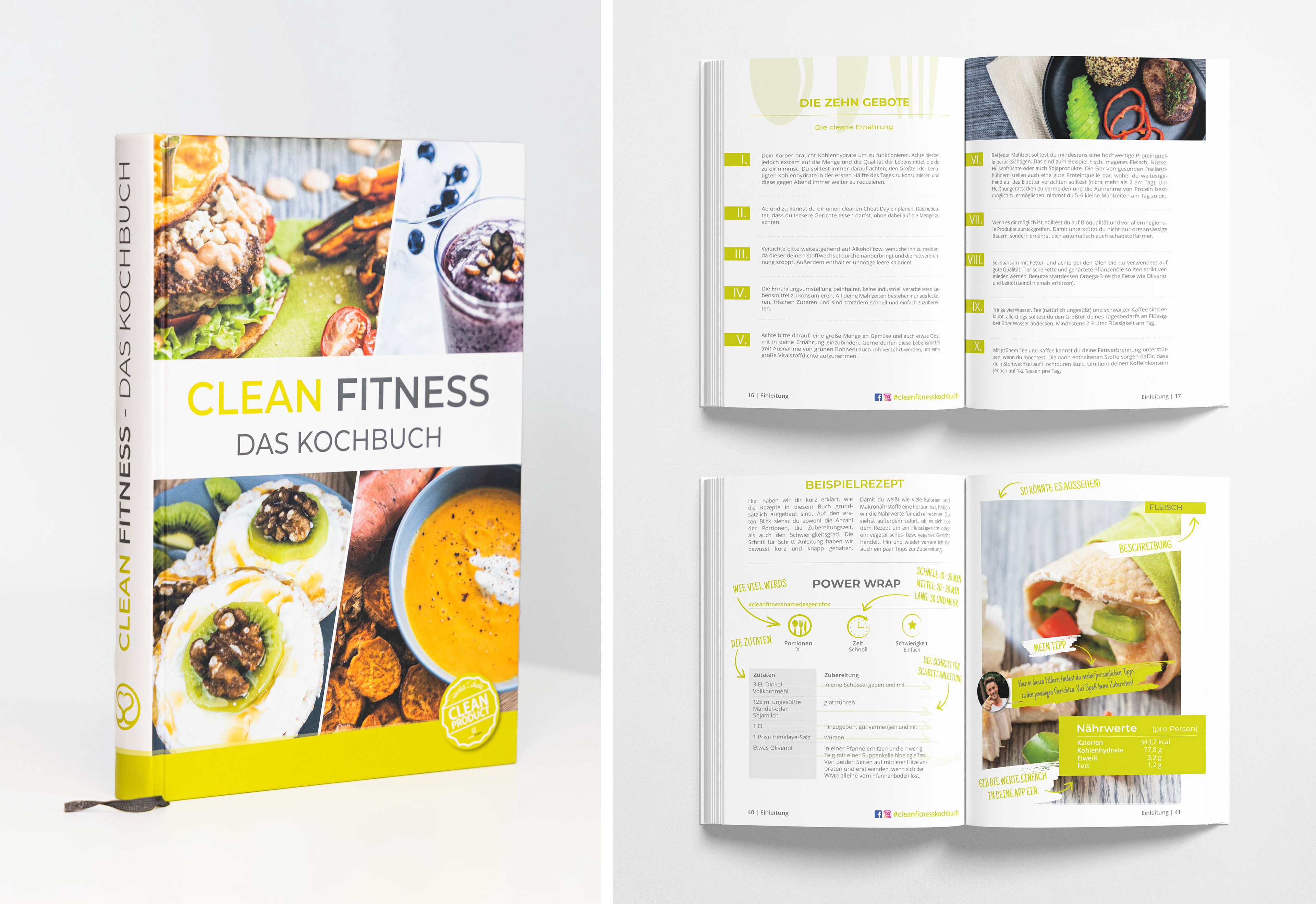 CLEAN FITNESS Kochbuch