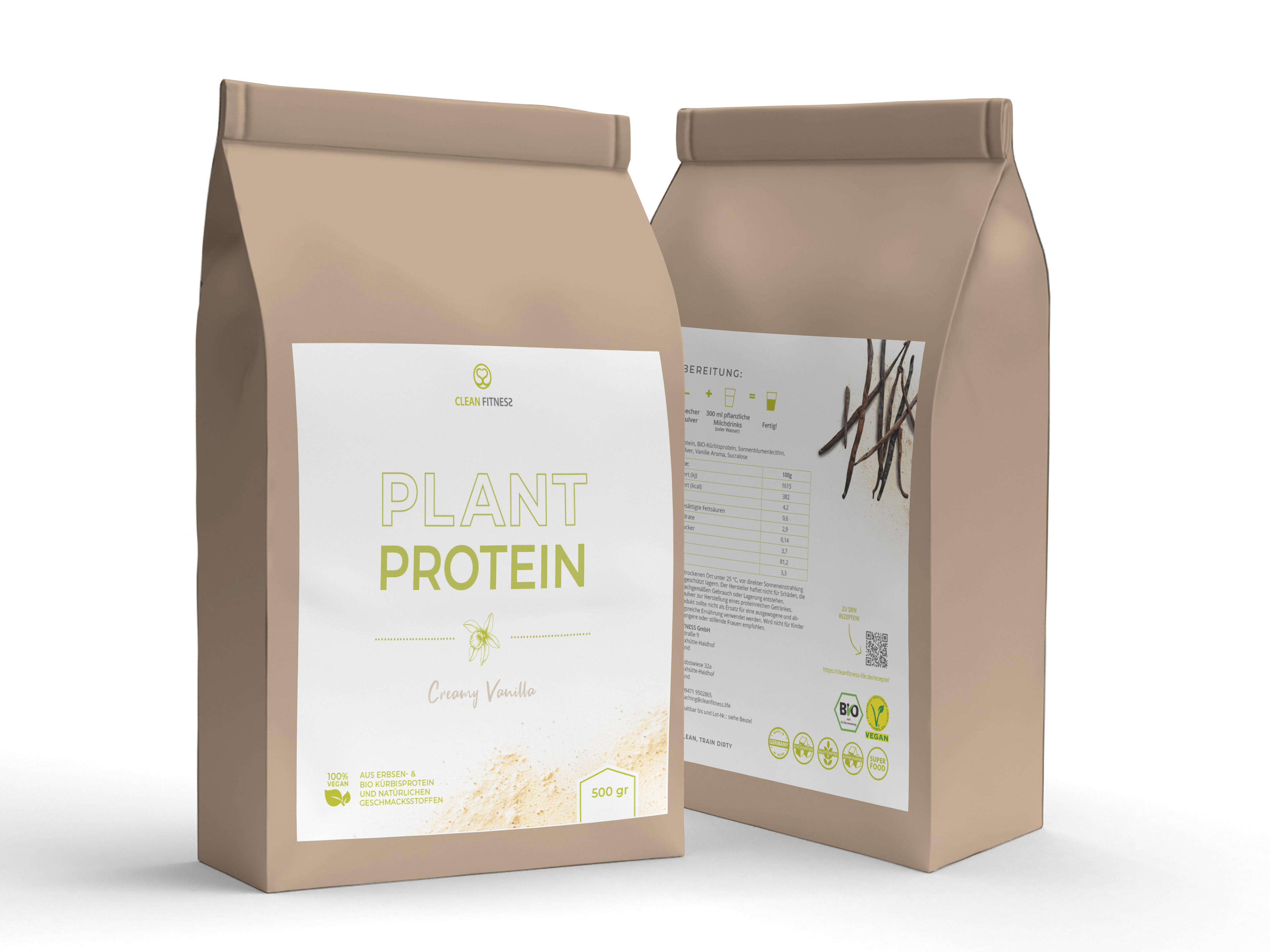 CLEAN FITNESS Plant Protein