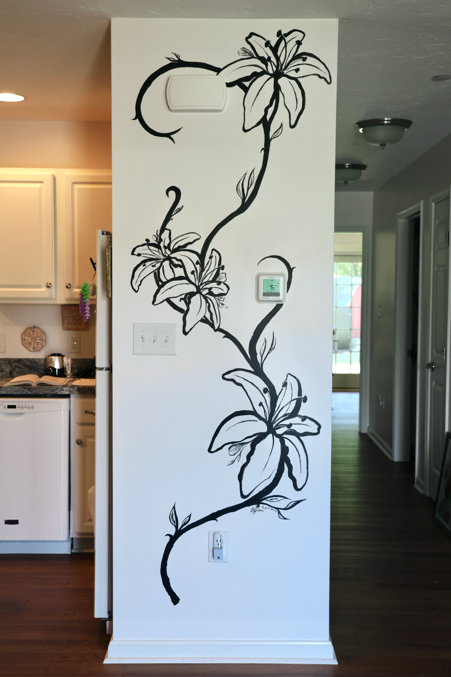 In-home mural, August 2026