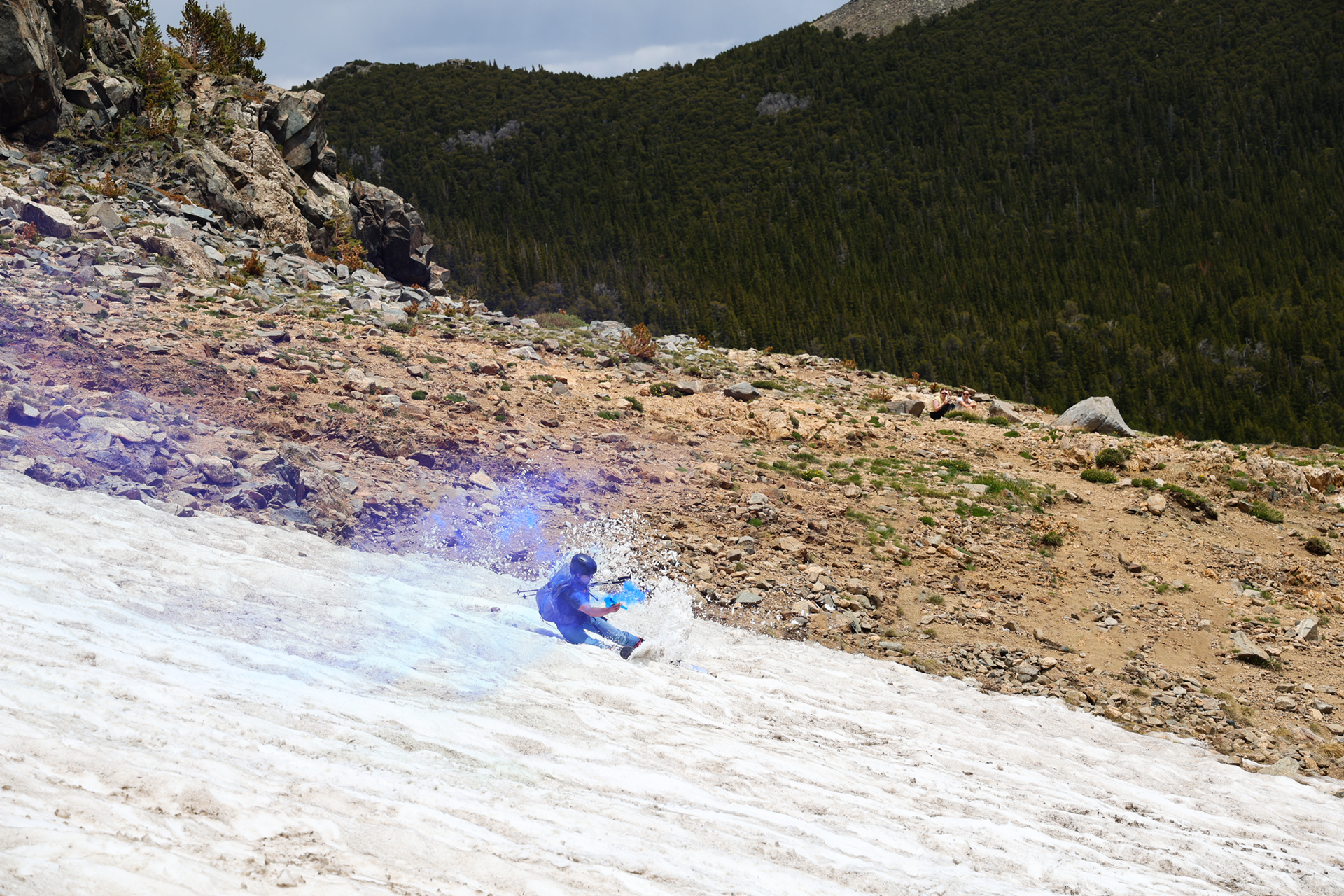 Skier on St. Mary's Glacier, Colorado 2026