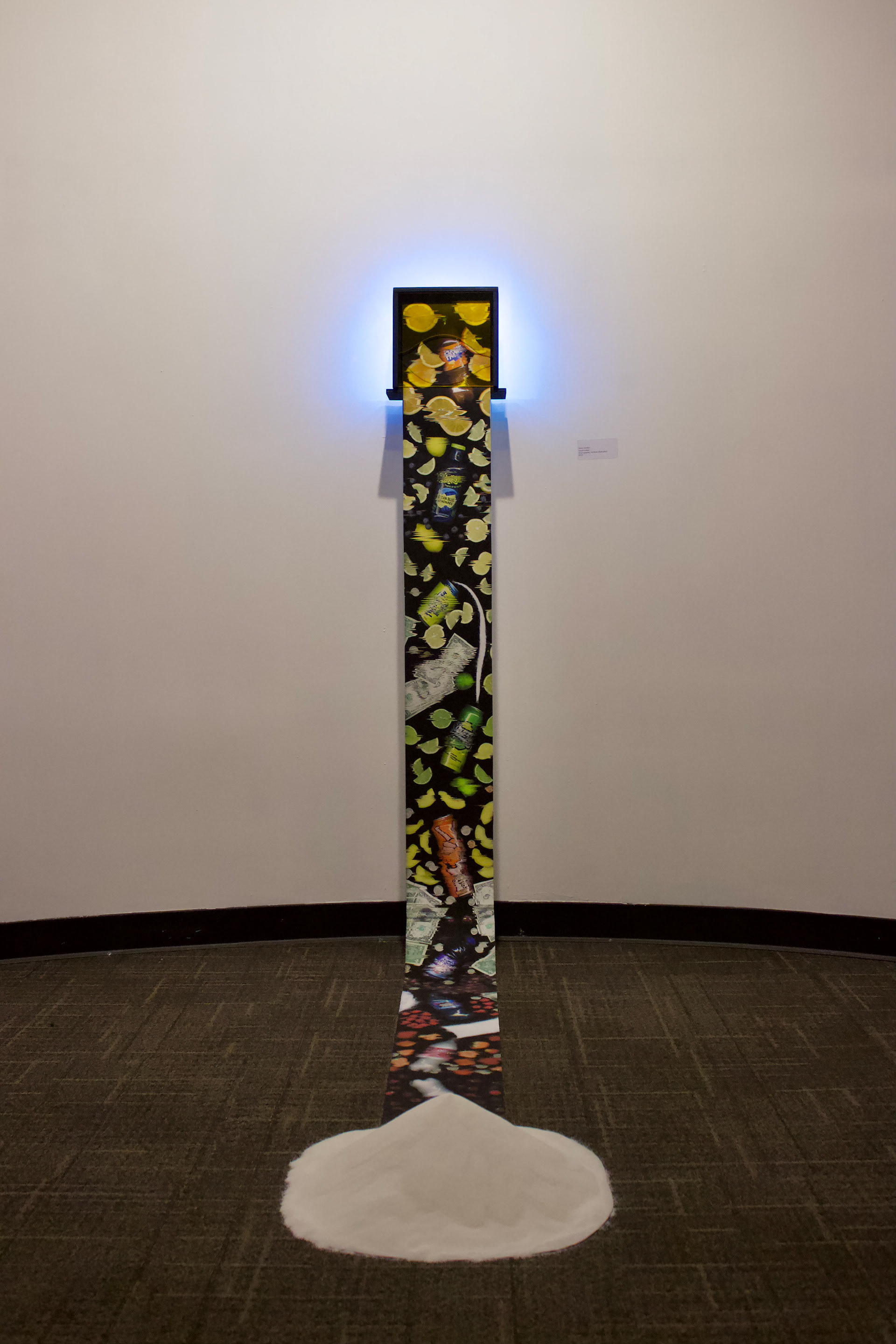 Sugarcoated, exhibited in "Tracing Boundaries- The intersections of Places and Identities" in the Fine Arts Building at Florida State University from January 16th through the 30th, 2026