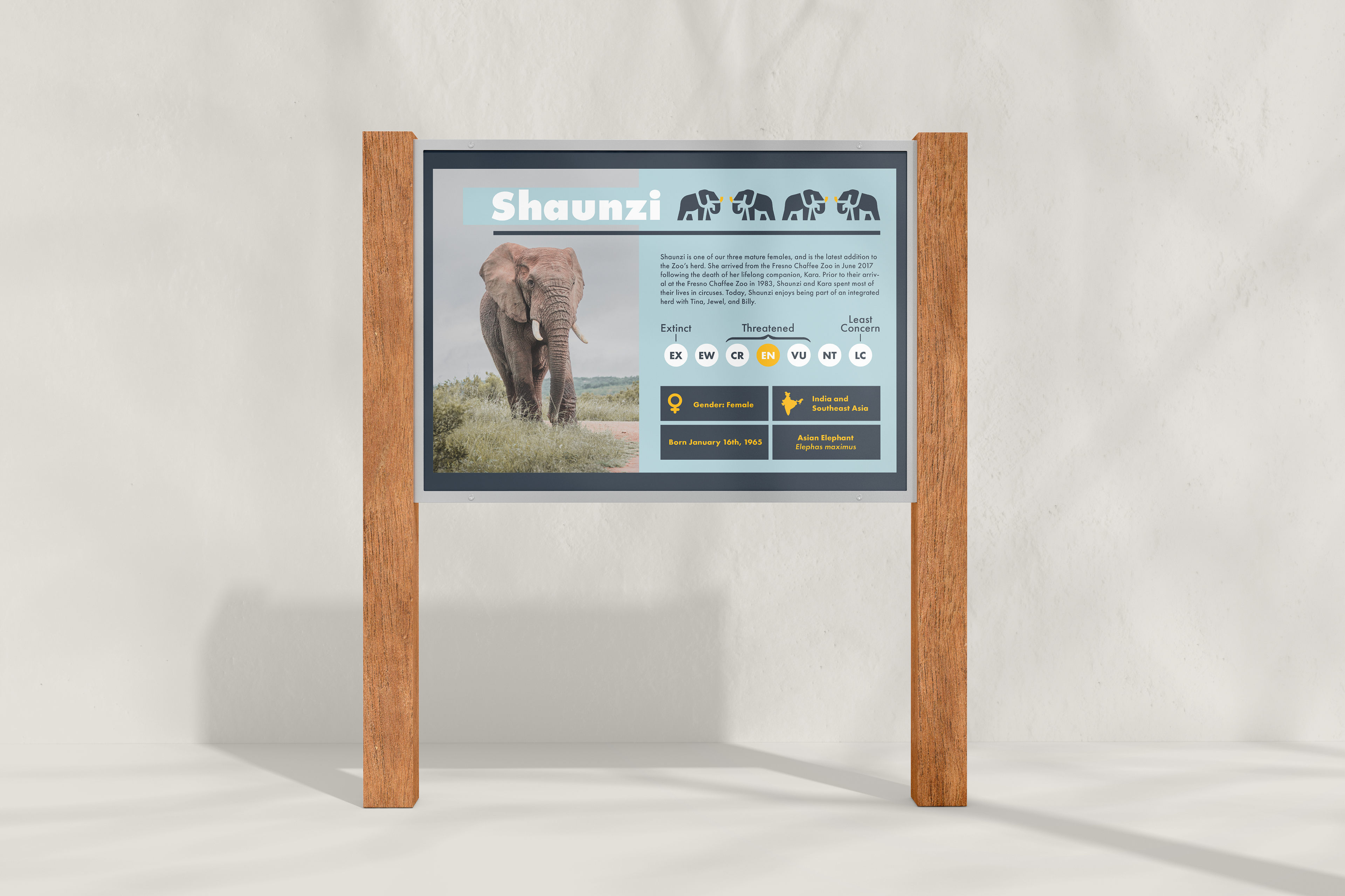Animal Info Signage