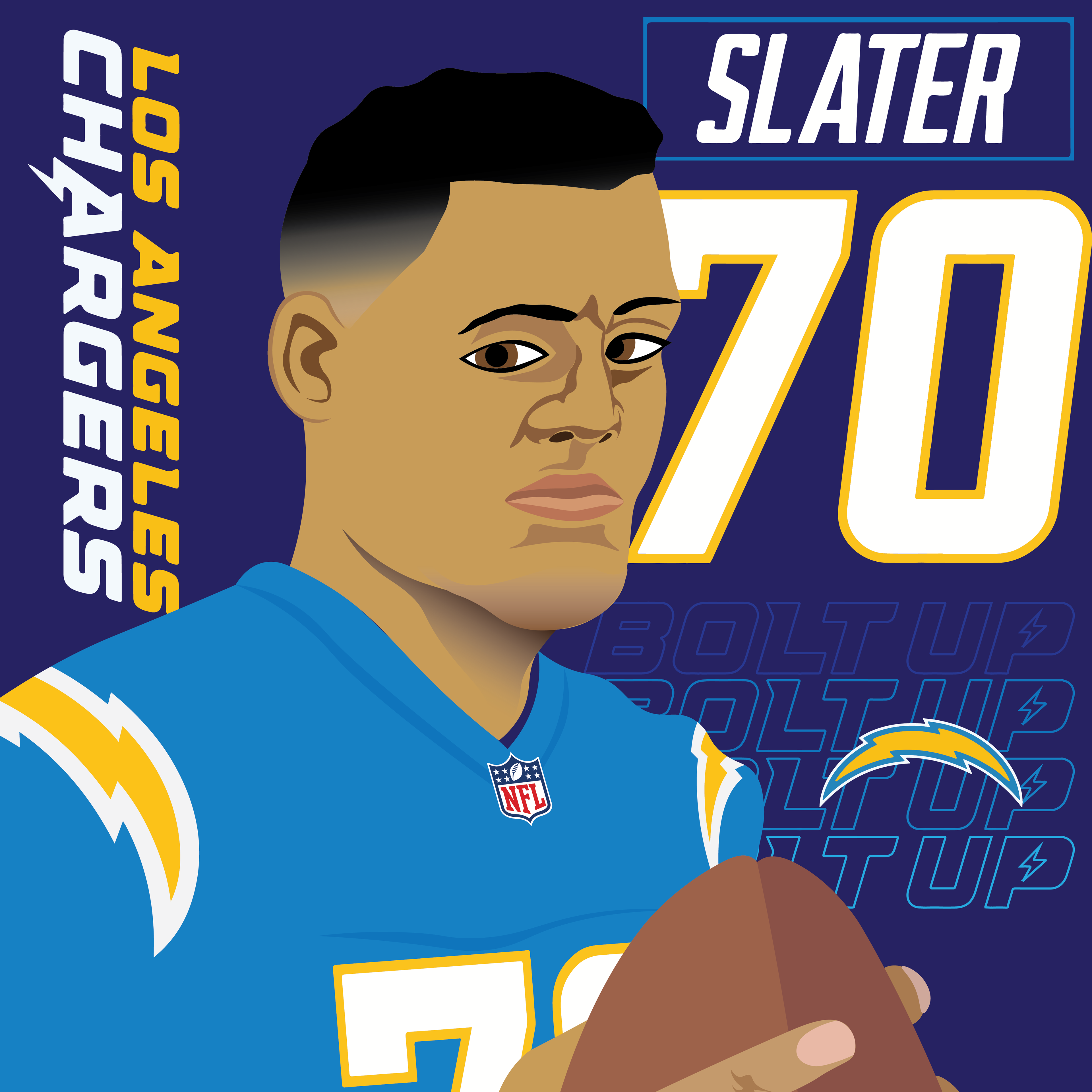 Rashawn Slater Poster