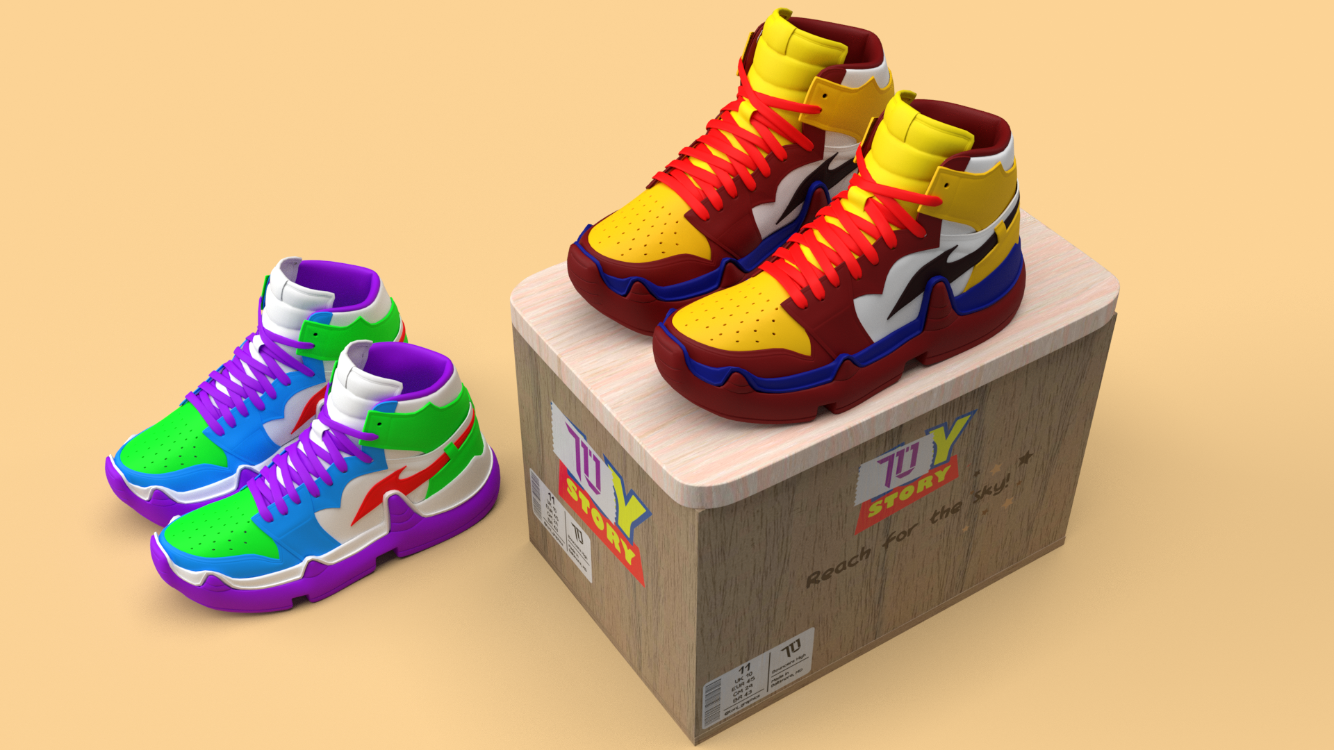 Toy Box and Display Stand