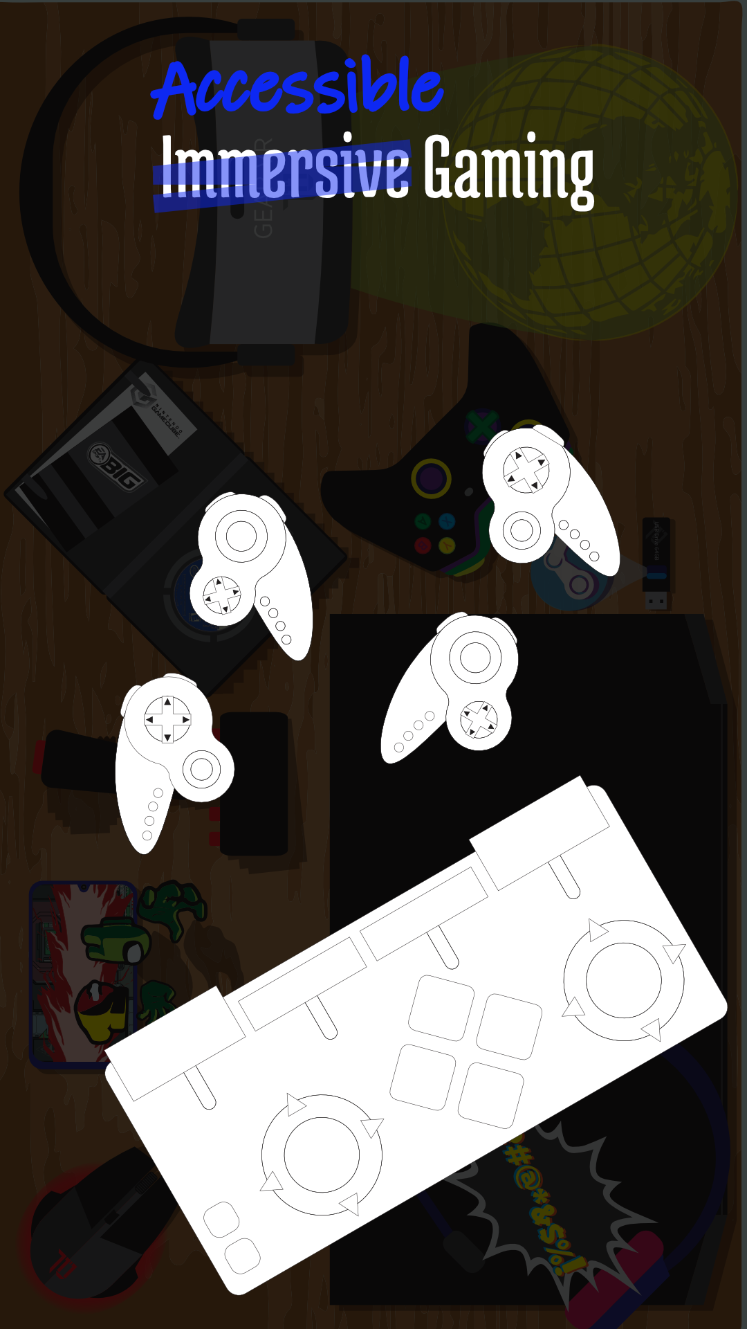 One Handed Controllers and Foot Controls