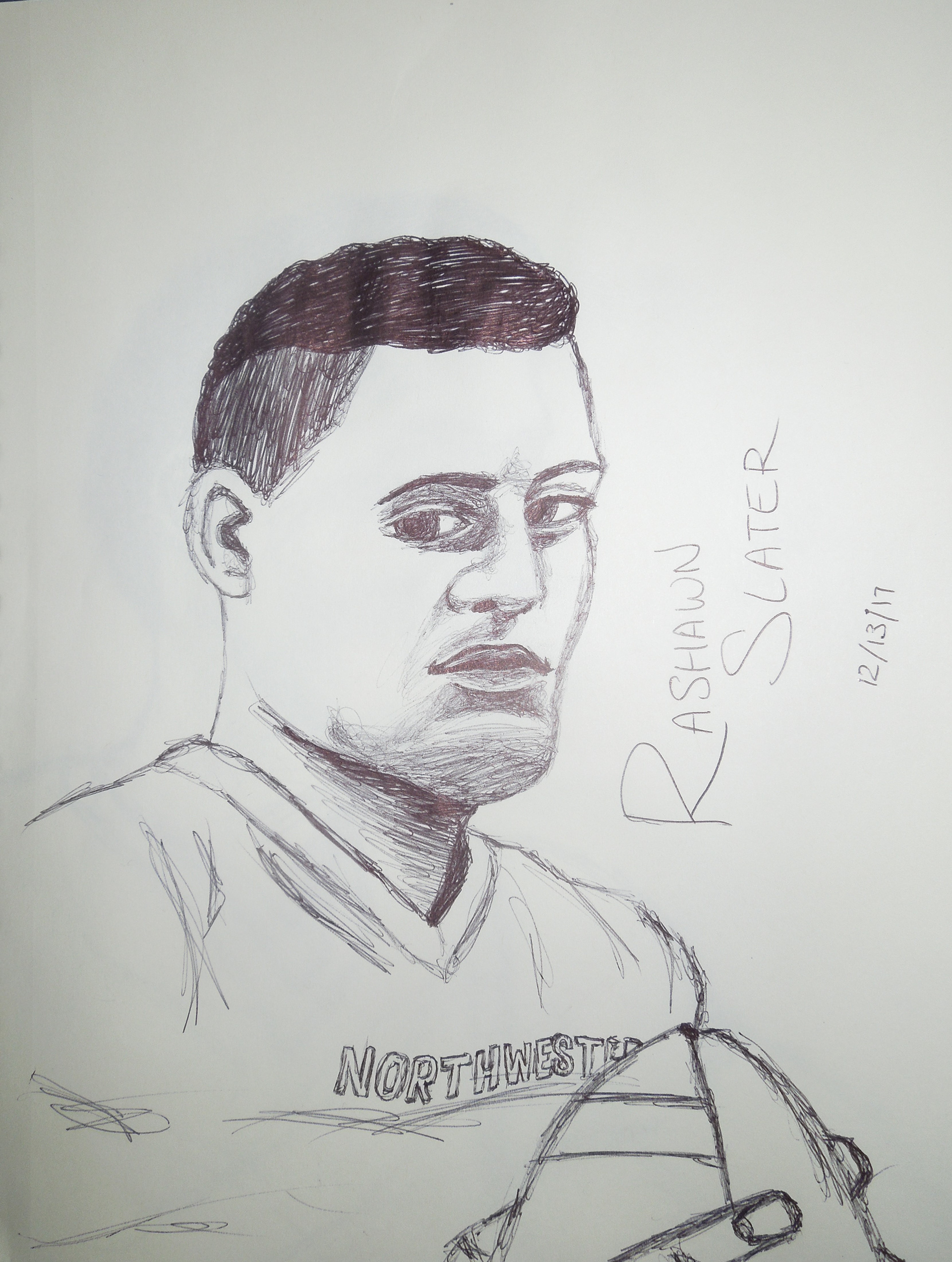 Before College, Before the NFL, He was still Rashawn Slater